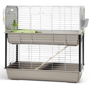 Savic caesar 3 knaagdierkooi dubbel taupe