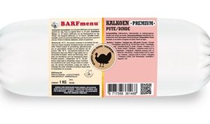 Barfmenu kalkoen hondenvoer