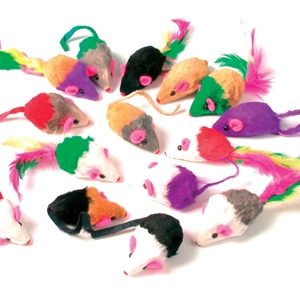 Zolux kattenspeelgoed bontmuisjes assorti