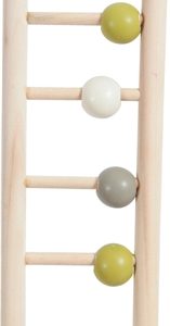 Zolux ladder hout 5 treden met kralen