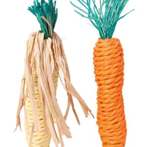 Trixie wortel en maiskolf met stro