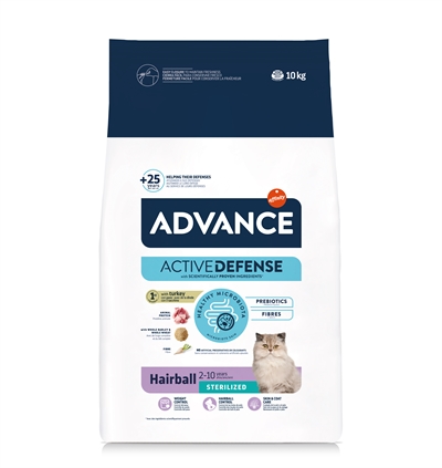 Advance cat sterilized hairball