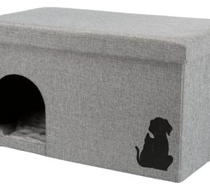 Trixie kattenhuis kimy grijs