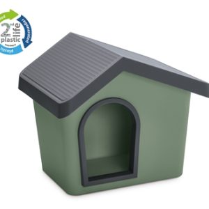 Imac hondenhok zeus 70 2nd life gerecycled groen