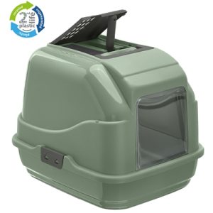 Imac kattenbak easy cat 2nd life gerecycled groen
