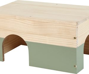 Zolux neolife houten huisje konijn groen