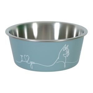 Zolux love voerbak kat blauw