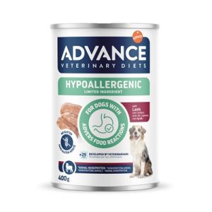 Advance veterinary diet dog hypoallergenic lamb