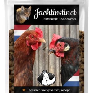 Jachtinstinct Dierenvoeding – Graanvrije Hondenbrokken – Kip