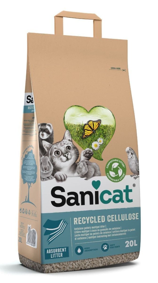 Sanicat Recycled Cellulose 20 liter